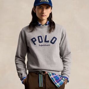 NWT Polo Ralph Lauren The RL Fleece Logo Crewneck Sweatshirt